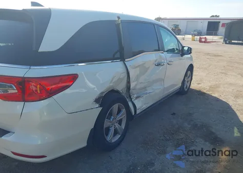2019 Honda Odyssey Ex-L from USA, damaged, VIN 5FNRL6H79KB010615